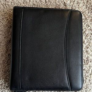 Black Leather Portfolio